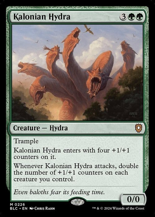 Kalonian Hydra ~ Commander: Bloomburrow [ NM ] [ Magic MTG ]