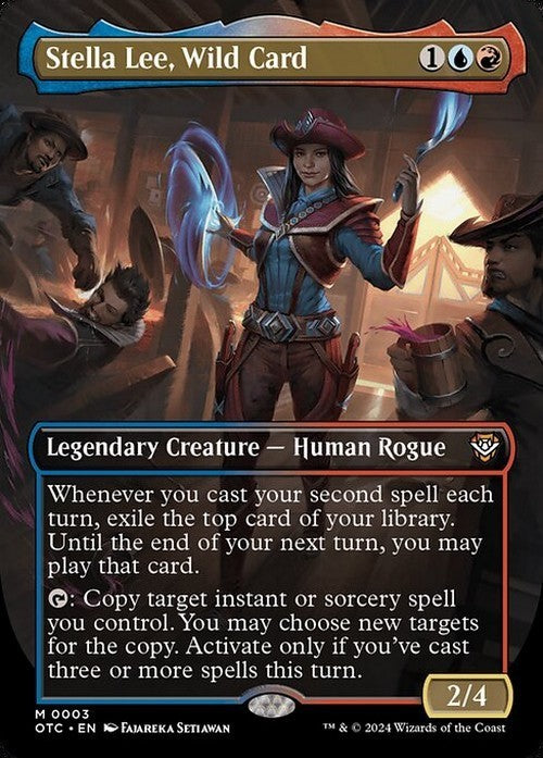 Stella Lee, Wild Card ~ Commander: Outlaws of Thunder Junction [ NM ] [ MTG ]