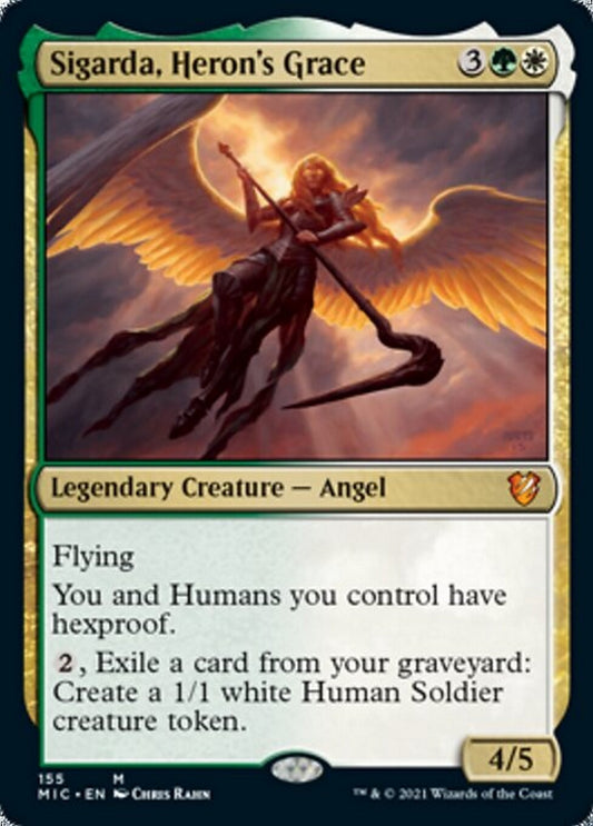 Sigarda, Heron's Grace ~ Commander: Midnight Hunt [ NM ]