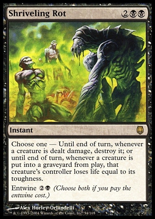 Shriveling Rot ~ Darksteel [ EX ] [ Magic MTG ]
