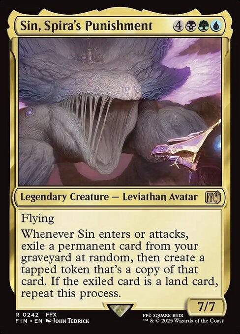 Sin, Spira's Punishment ~ Final Fantasy [ NM ] [ Magic MTG ]