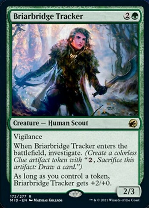 Briarbridge Tracker ~ Midnight Hunt [ NM ] [ Magic MTG ]