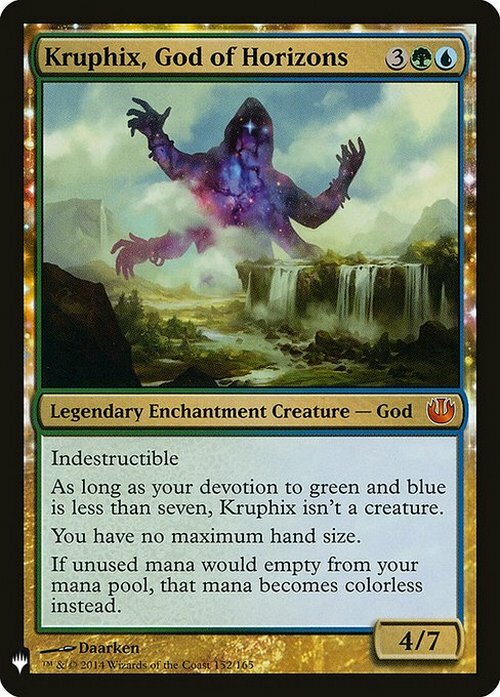 Kruphix, God of Horizons ~ Mystery Booster [ NM ] [ Magic MTG ]