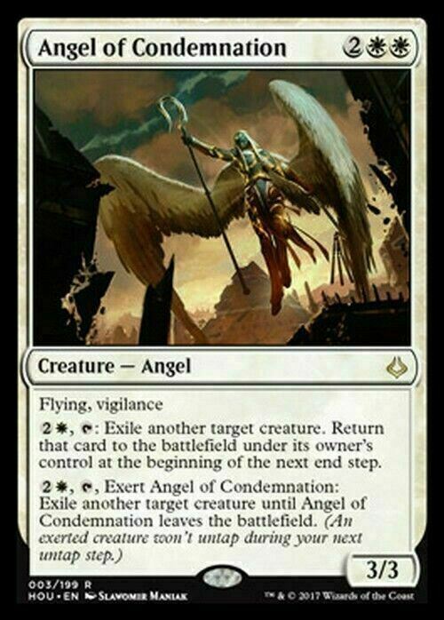 Angel of Condemnation ~ Hour of Devastation [ EX ] [ Magic MTG ]