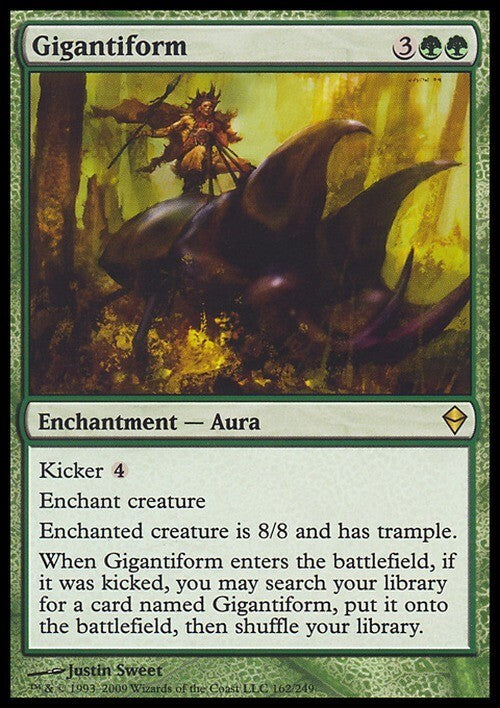 Gigantiform ~ Zendikar [ EX ] [ Magic MTG ]