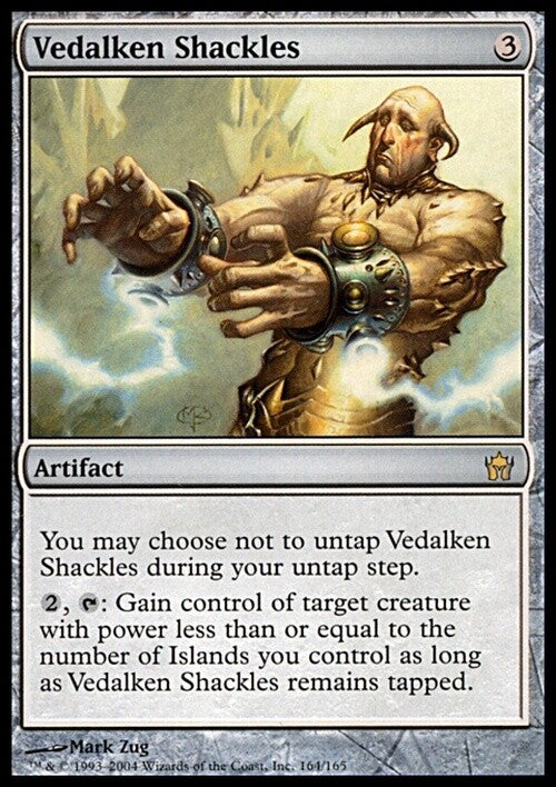 Vedalken Shackles ~ Fifth Dawn [ EX ] [ Magic MTG ]