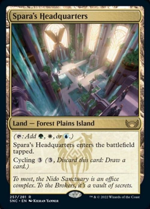 Spara's Headquarters ~ Streets of New Capenna [ NM ] [ Magic MTG ]