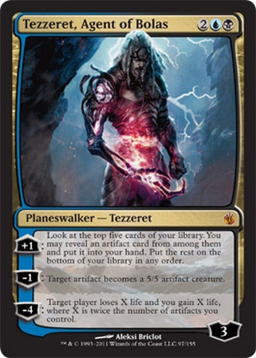 Tezzeret, Agent of Bolas ~ Mirrodin Besieged [ EX ] [ Magic MTG ]