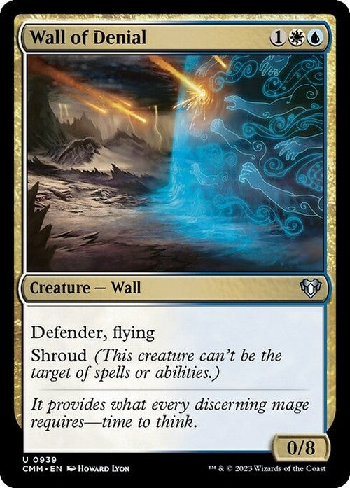 Wall of Denial ~ Commander Masters [ NM ] [ Magic MTG ]
