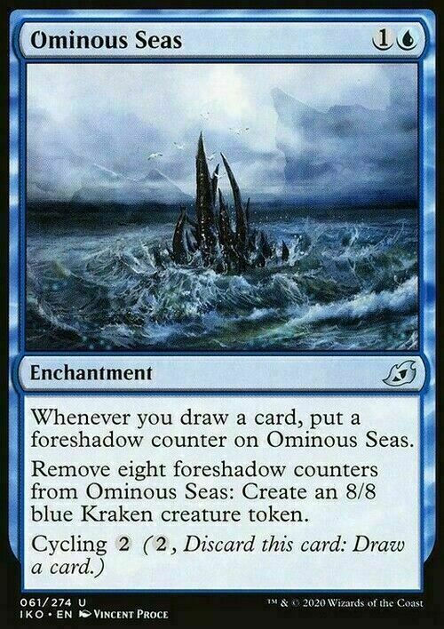 Ominous Seas ~ Ikoria: Lair of Behemoths [ NM ] [ Magic MTG ]