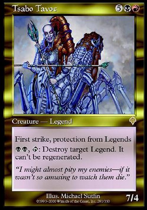 Tsabo Tavoc ~ Invasion [ EX ] [ Magic MTG ]