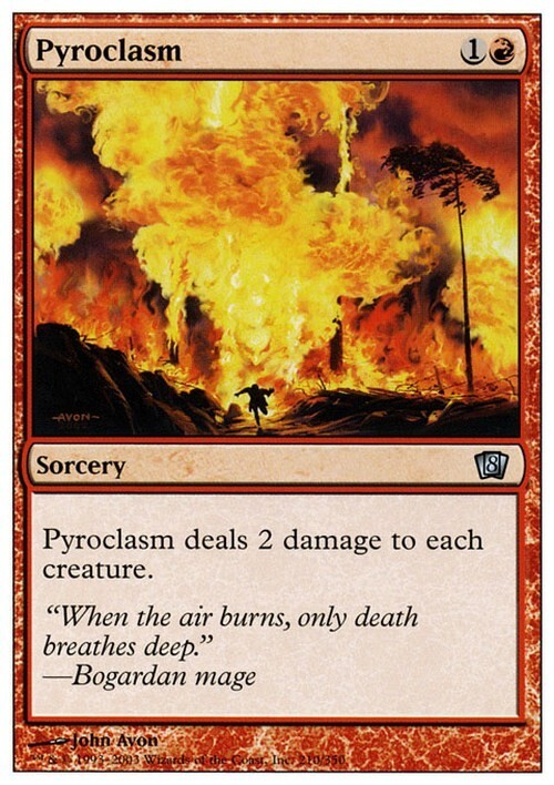 Pyroclasm ~ Eighth Edition [ EX ] [ Magic MTG ]