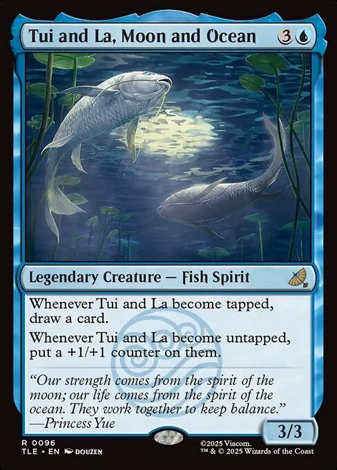 Tui and La, Moon and Ocean ~ Avatar: The Last Airbender [ NM ] [ Magic MTG ]