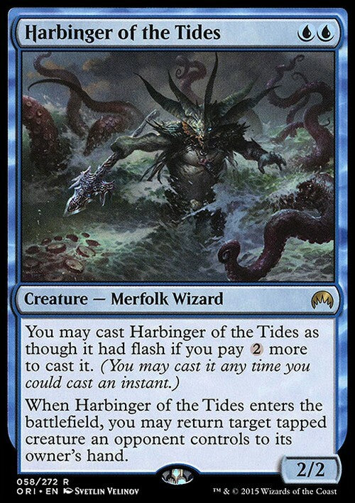 Harbinger of the Tides ~ Magic Origins [ EX ] [ Magic MTG ]