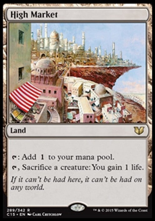 High Market ~ Commander 2015 [ EX ] [ Magic MTG ]