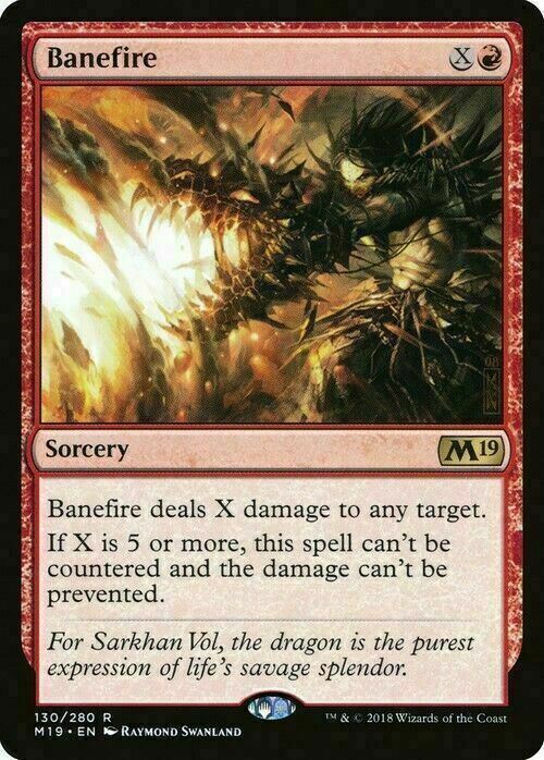 Banefire ~ Core 2019 [ EX+ ] [ Magic MTG ]