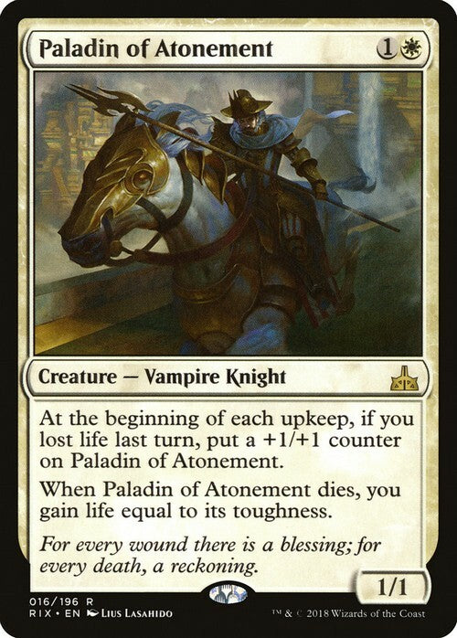 Paladin of Atonement ~ Rivals of Ixalan [ EX ] [ Magic MTG ]