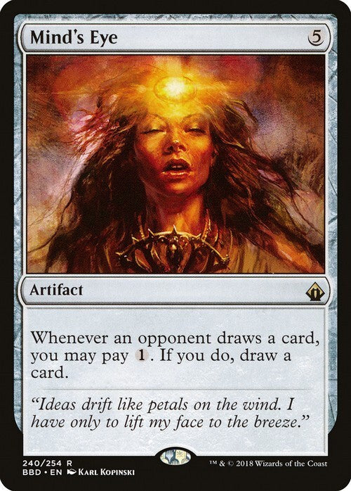 Mind's Eye ~ Battlebond [ EX ] [ Magic MTG ]