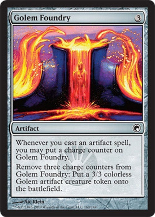 Golem Foundry ~ Scars of Mirrodin [ EX ] [ Magic MTG ]