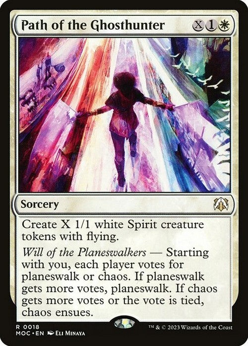 Path of the Ghosthunter ~ Commander: March of the Machine [ NM ] [ Magic MTG ]