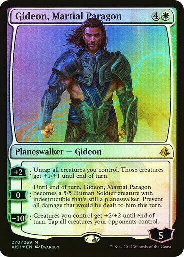 FOIL Gideon, Martial Paragon ~ Amonkhet [ PLAYED ] [ Magic MTG ]