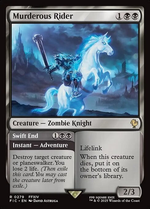 Murderous Rider ~ Commander: Final Fantasy [ NM ] [ Magic MTG ]