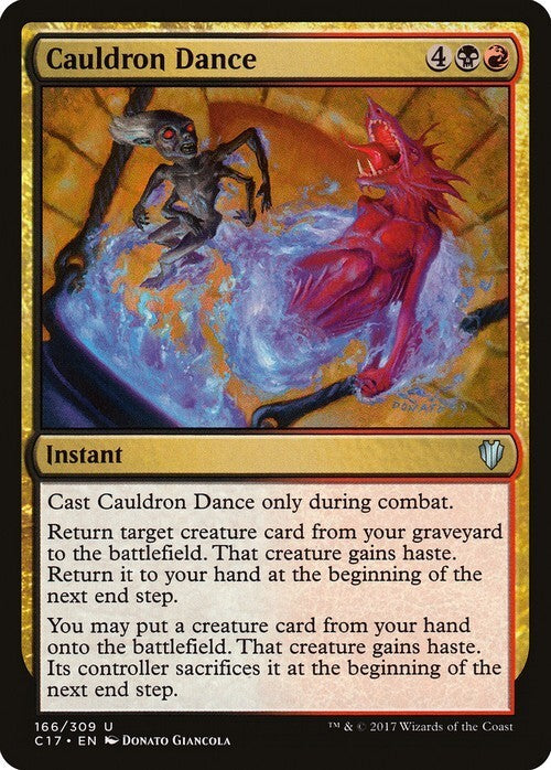 Cauldron Dance ~ Commander 2017 [ EX ] [ Magic MTG ]