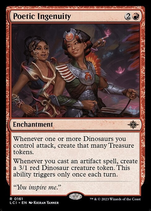Poetic Ingenuity ~ The Lost Caverns of Ixalan [ NM ] [ Magic MTG ]