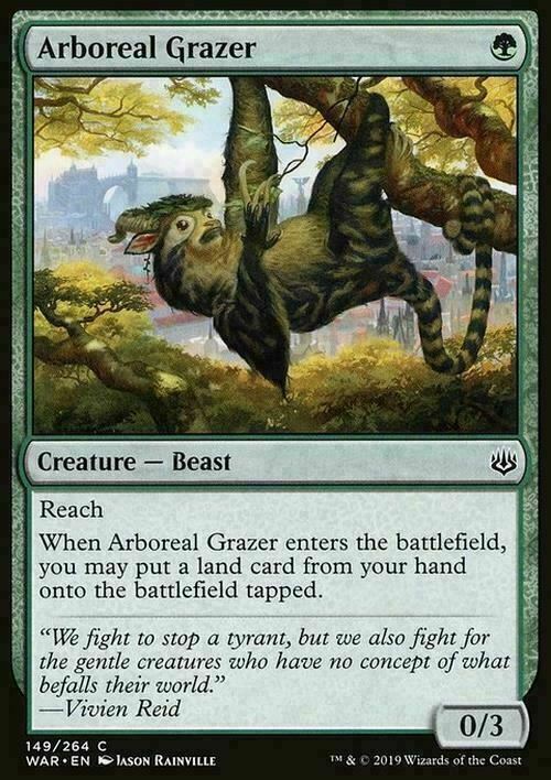 Arboreal Grazer ~ War of the Spark [ EX ] [ Magic MTG ]