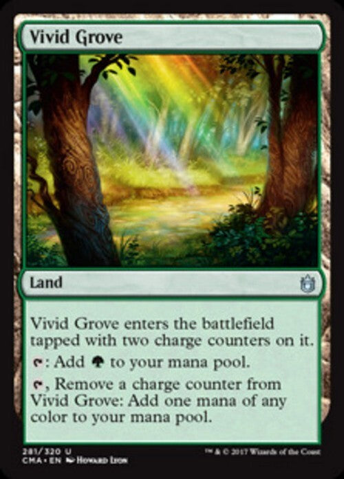Vivid Grove ~ Commander Anthology 1 [ EX ] [ Magic MTG ]
