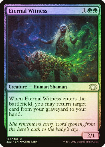 FOIL Eternal Witness ~ Double Masters 2022 [ NM ] [ Magic MTG ]