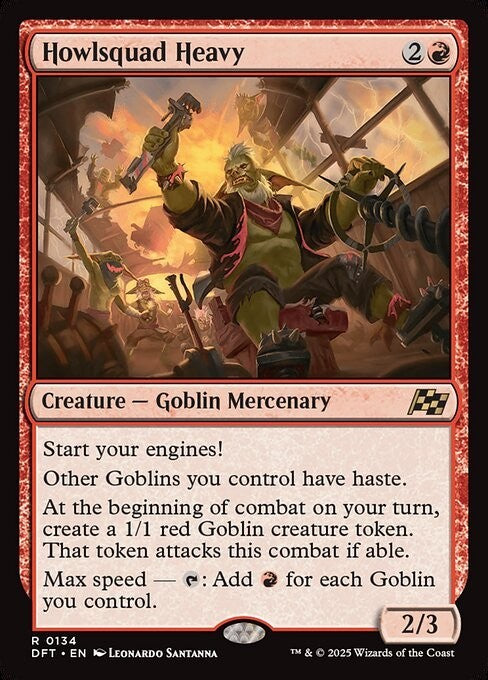 Howlsquad Heavy ~ Aetherdrift [ NM ] [ Magic MTG ]