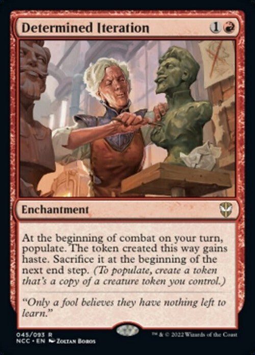 Determined Iteration ~ Commander: Streets of New Capenna [ NM ] [ Magic MTG ]