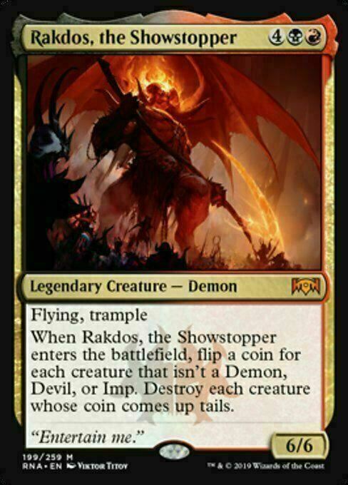 Rakdos, the Showstopper ~ Ravnica Allegiance [ NM ] [ Magic MTG ]