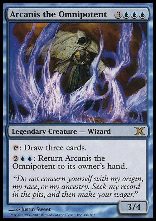 Arcanis the Omnipotent ~ Tenth Edition [ PLAYED ] [ Magic MTG ]