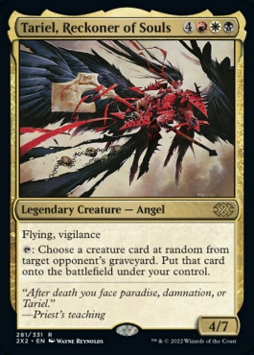 Tariel, Reckoner of Souls ~ Double Masters 2022 [ NM ] [ Magic MTG ]