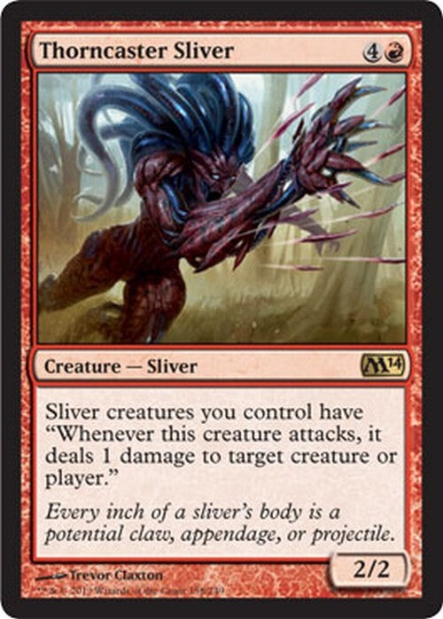 Thorncaster Sliver ~ Magic 2014 [ EX ] [ Magic MTG ]