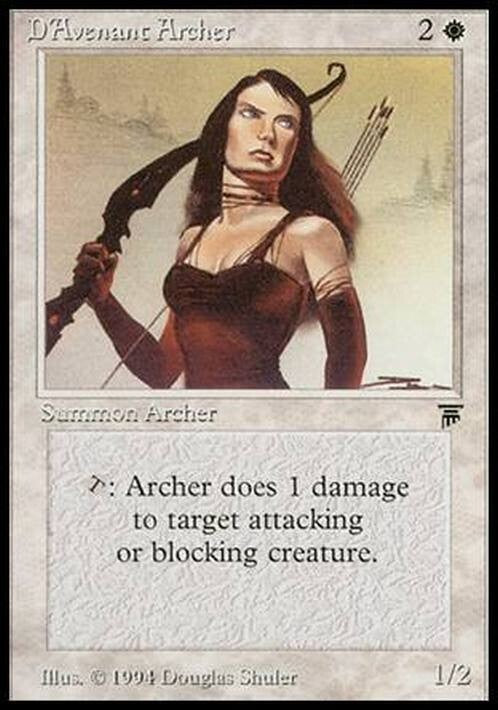 D'Avenant Archer ~ Legends [ EX ] [ Magic MTG ]