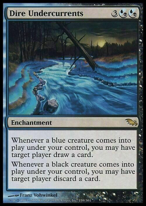 Dire Undercurrents ~ Shadowmoor [ EX ] [ Magic MTG ]
