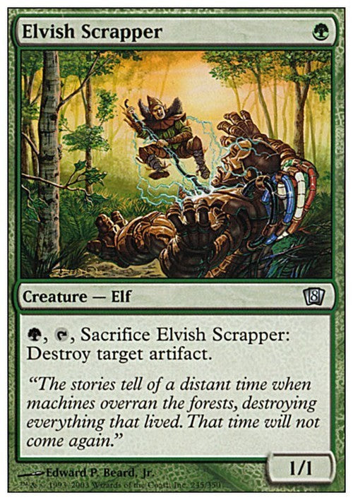 Elvish Scrapper ~ Eighth Edition [ EX ] [ Magic MTG ]