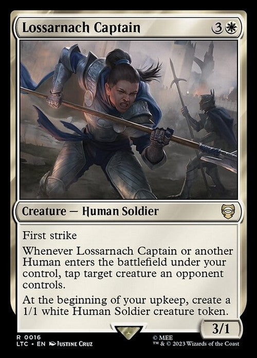 Lossarnach Captain ~ Commander: Lord of the Rings [ NM ] [ Magic MTG ]