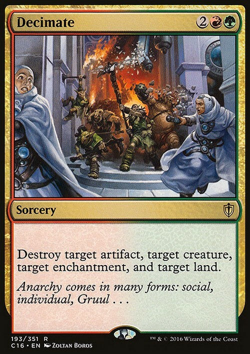 Decimate ~ Commander 2016 [ NM ] [ Magic MTG ]