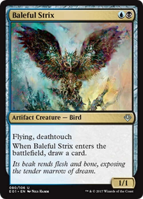 Baleful Strix ~ Archenemy: Nicol Bolas [ EX ] [ Magic MTG ]