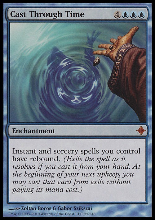 Cast Through Time ~ Rise of the Eldrazi [ EX ] [ Magic MTG ]