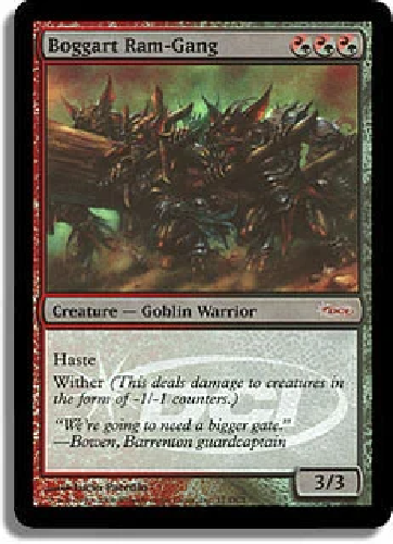 FOIL Boggart Ram-Gang ~ Gateway Promos [ EX ] [ Magic MTG ]
