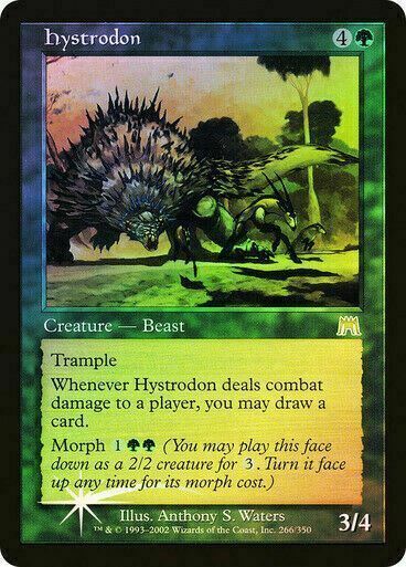 FOIL Hystrodon ~ Onslaught [ EX ] [ Magic MTG ]