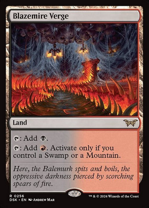 Blazemire Verge ~ Duskmourn [ NM ] [ Magic MTG ]