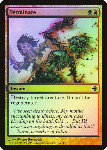 FOIL Terminate ~ Alara Reborn [ EX ] [ Magic MTG ]