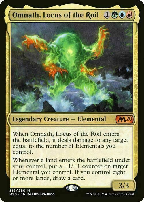 Omnath, Locus of the Roil ~ Core 2020 [ PLAYED ] [ Magic MTG ]
