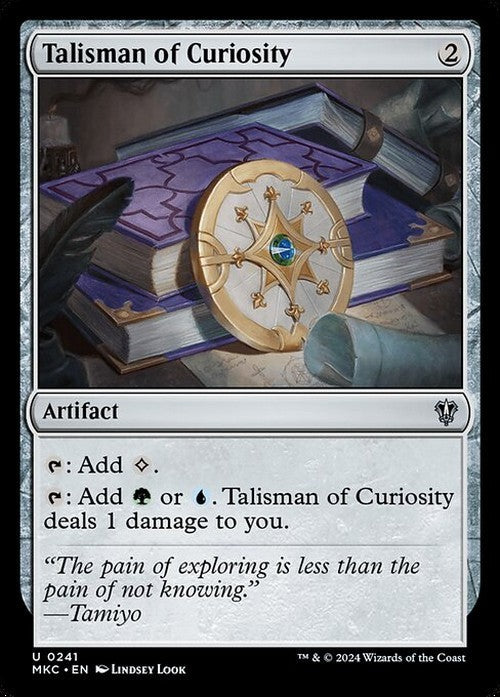 Talisman of Curiosity ~ Commander: Murders at Karlov Manor [ NM ] [ Magic MTG ]